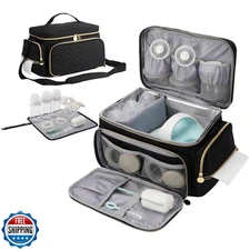 PHOEBUS BABY Breast Pump Bag Compatible with Spectra S1 and S2, L