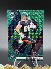 Dalton Schultz 2025 Panini Mosaic - Dalton Schultz #85 Green Mosaic Prizm