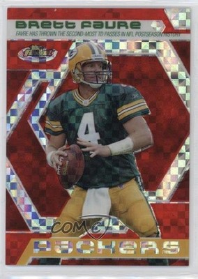 2006 Topps Finest Moments X-Fractor 13/250 Brett Favre #BF12 HOF 1fc8