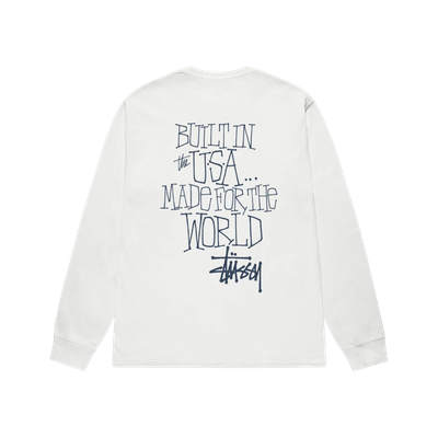 【STUSSY】24fw BUILT IN USA LS TEE PIGMENT DYED Stussy Built In USA Pigment Dyed LS T-Shirt Natural | eBay