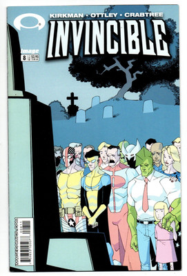 Invincible #8 VF/NM High Grade Key 1st App. Damien Darkblood Image Comics 2004