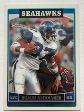 2006 Topps Chrome #118 Shaun Alexander Seattle Seahawks