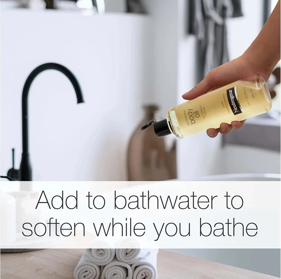 Neutrogena Aceite Corporal Fórmula Sésamo Ligero Hidratante Sensual para Piel Seca 16 Oz Foto 2 de 4