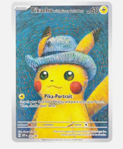 Pikachu Van Gogh Card | eBay