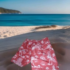 OLD NAVY MENS HAWAIIAN STYLE BEACH SWIM TRUNKS SIZE MEDIUM NEW WITH TAGS