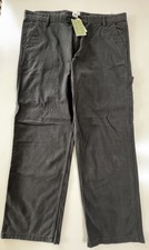 H&M Relaxed Fit Coupe Decontractee Cargo Pants - Black - Men NWT