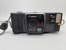 1980's Vintage Canon Snappy 50 35mm Film Camera w/ Strap Untested FOR PARTS only