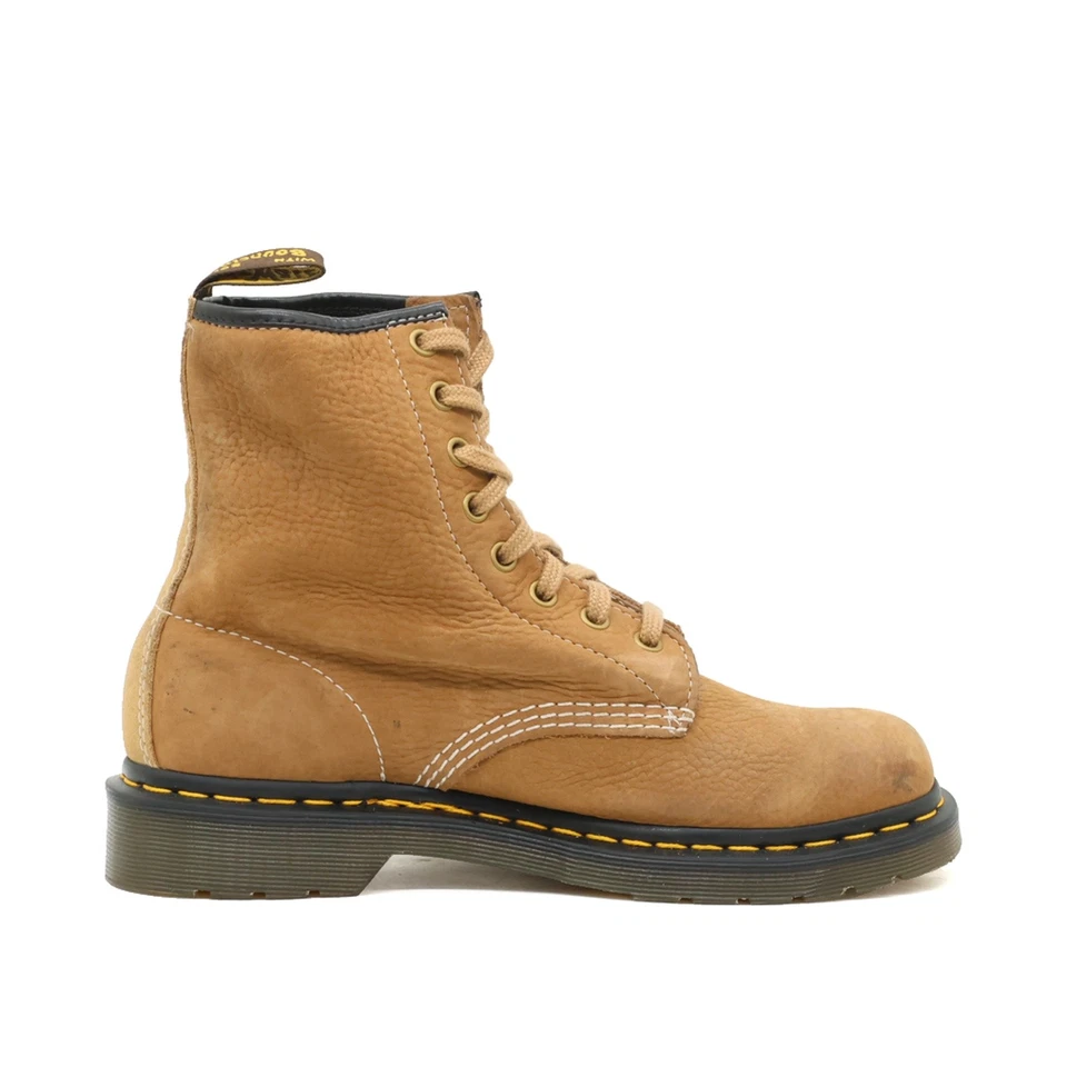 Dr. Martens Damen 31685 Boots braun Nubukleder Knöchelhoch AirWair Stiefel EU 38 - Bild 2 von 4