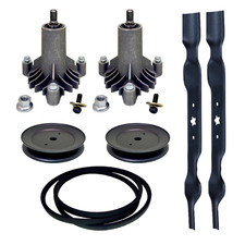 Craftsman LT1000 42" Mulching Blade Spindle Pulley Belt Deck Rebuild Kit