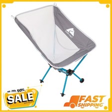Ozark Trail Ultra-lightweight Backpacking Chair with Carry Bag, Turquoise Sea Fr
