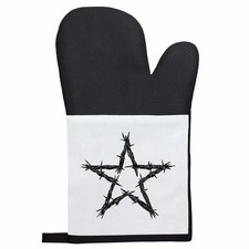 'Barbed Wire Star' Oven Glove / Mitt (OG00052725)