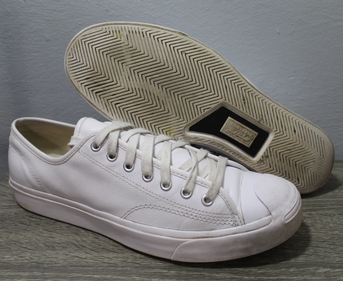 Converse x Jack Purcell White Leather OX Low 164225C Sneaker Herren 11