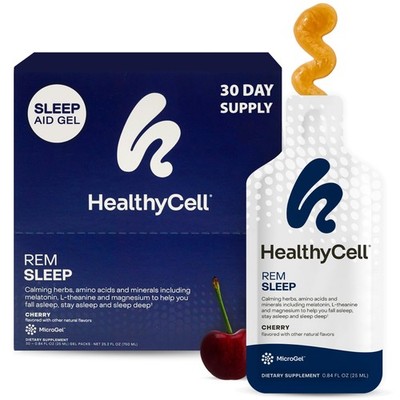 REM Sleep Aid Supplement for Adults - Liquid Gel Extra Strength Sleep Supplem...