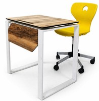 Modernes SchulmöBel Set Mit Holzoptik Tisch Und Ergonomischem Stuhl