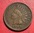 1903 US Indian Head Cent! Choice VF! Old US Coin!