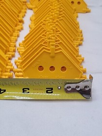 79 K'nex Yellow Triangles Panels Standard KNEX Small Large Parts Huge Lot