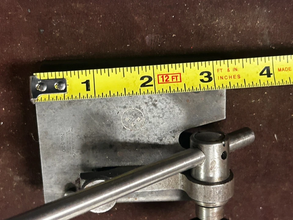 MACHINIST StgCst TOOL  LATHE MILL Lufkin Surface Gage Indicator Gage Holder - Image 4 of 4