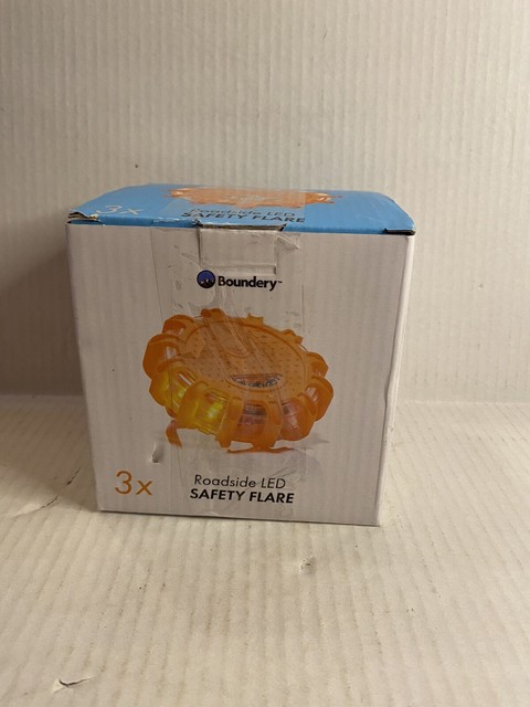 Boundery Roadside LED Safety Flare 3 pack New Open Box Boundery Roadside LED Safety Flare 3 pack New Open Box