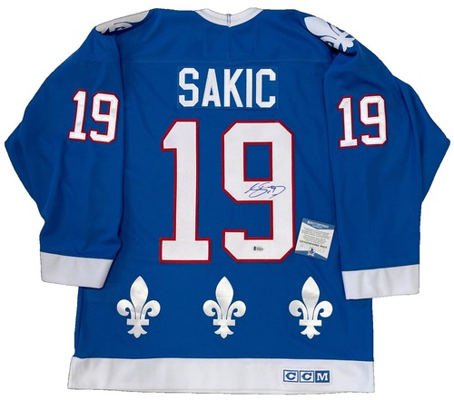 Quebec Nordiques Jersey Eric Lindros Jersey Eric Lindros Signed