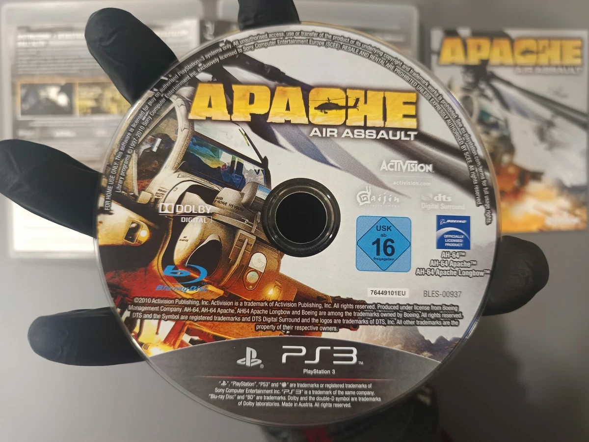 Apache: Air Assault | PlayStation3 PS3 | PAL España ES | Completo