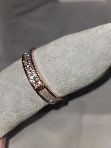 High End Rose Gold Cz Fashion Bracelet - Picture 6 of 6