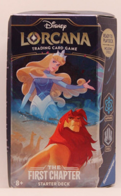 Ravensburger Disney Lorcana: The First Chapter TCG Starter Deck Sapphire & Steel