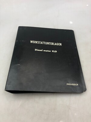Original PEUGEOT Werkstattunterlagen Dieselmotor XLD Oldtimer 4