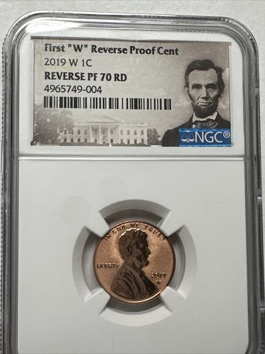 2019 W REVERSE PROOF LINCOLN CENT - NGC REVERSE PF 70 RD