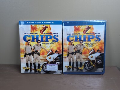 CHIPs (Blu-ray, 2017) - New Sealed With Sleeve