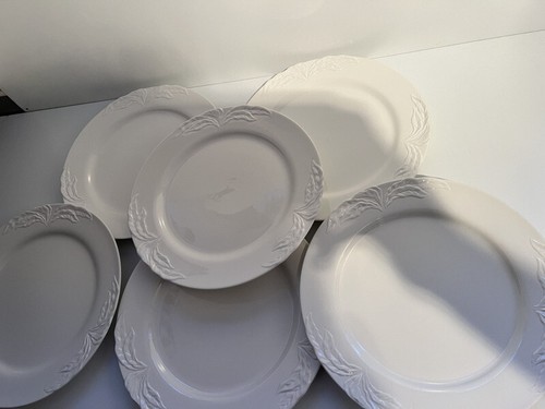 6 Stück Villeroy u. Boch flache Teller Speiseteller Modell Foglia 26,5 cm - Bild 4 von 7