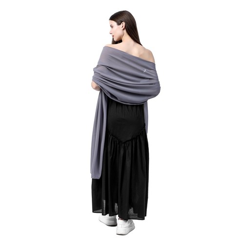 Soft Chiffon Scarfs Shawls and Wraps for Evening Dresses Wedding Shawl Wraps - Bild 4 von 31