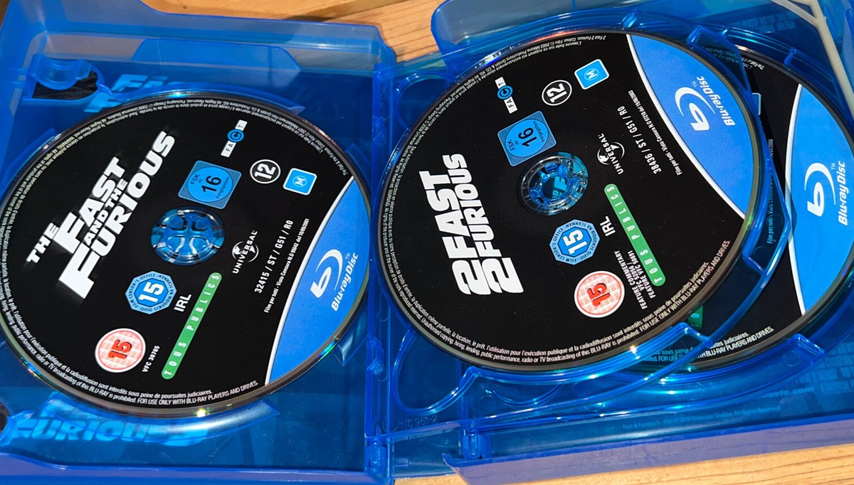 Fast & Furious: The Complete Collection Blu Ray | eBay