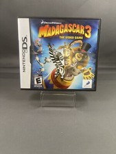 Nintendo DS - Madagascar 3 - Complete CIB Tested W/ Manual