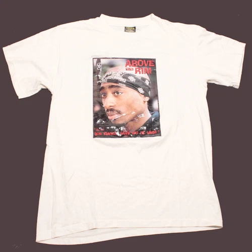 Above the Rim T Shirt size Medium White Changes Tag Vintage 1990s vintage concert t-shirt, vintage, size M, single stitch, B+ condition