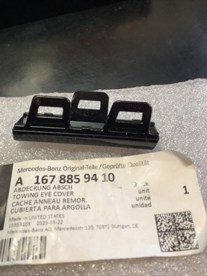 MERCEDES-BENZ GLE W167 Front Bumper Tow Eye Cover A1678859410 NEW  