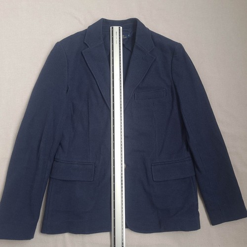 Polo Ralph Lauren Boys Blazer Jacket Size 12 Years Sport Coat 100% Cotton Blue - Picture 19 of 24