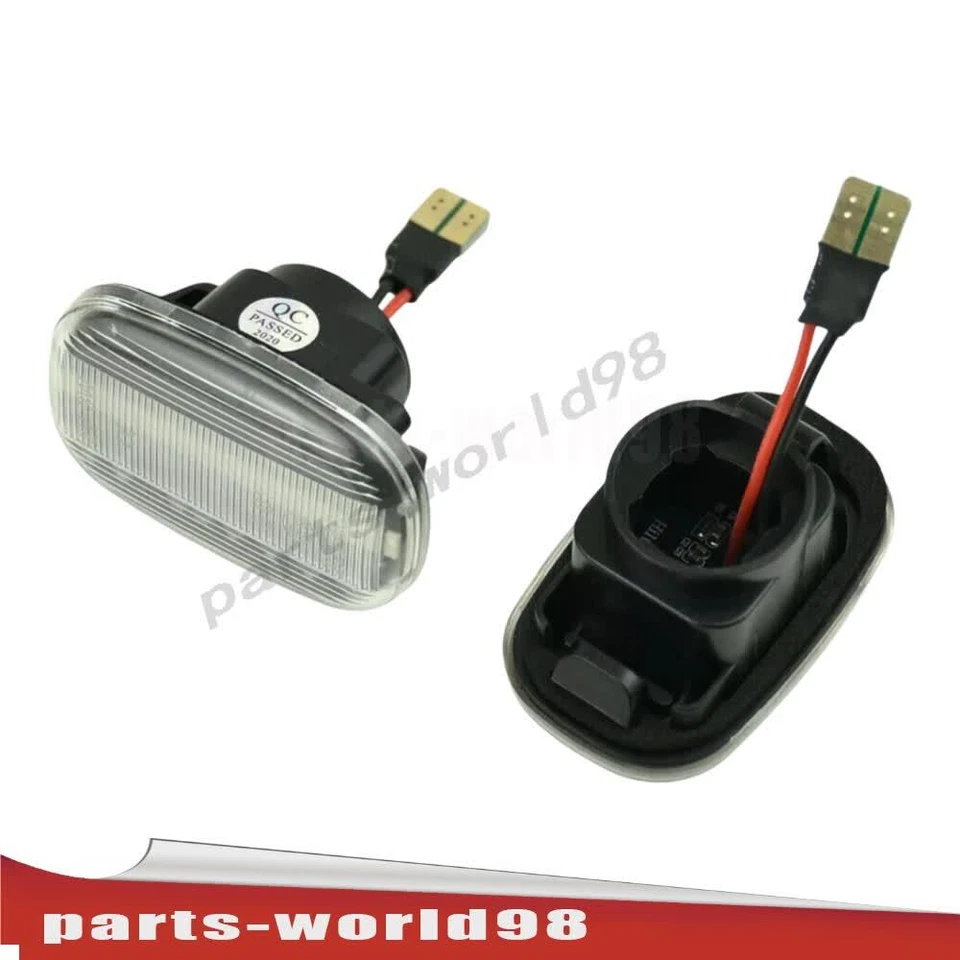 Para Camry Corolla Prius RAV4 RX300 2 piezas LED Señal de giro Luz Marcador Lámpara EE. UU. Foto 2 de 4