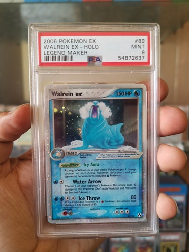 Pokemon Card 2006 PSA 9 WALREIN EX Ultra Rare Holo 89/92 EX Legend Maker MINT