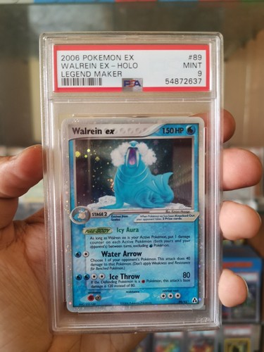 Pokemon Card 2006 PSA 9 WALREIN EX Ultra Rare Holo 89/92 EX Legend Maker MINT - Picture 1 of 10