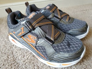 orange light up shoes