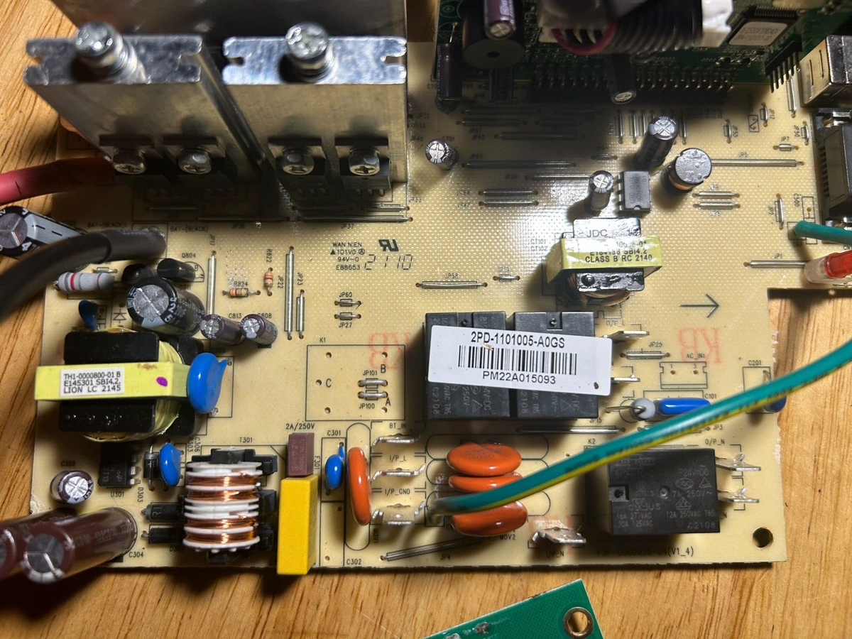 Wannien Model E88653 *101YO 94v-o Power Supply Board w/CNKD0401