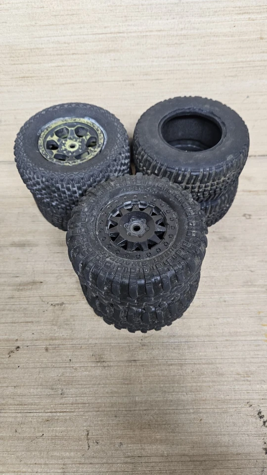 🔥 Interco TSL SX Super Swamper 2.2/3.0 Mounted Black With Basher Tires Lot (6) - Image 3 of 4