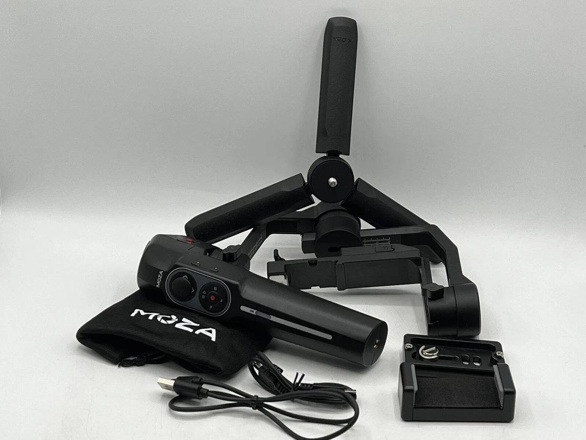 Moza Mini-P Max Foldable 3-in-1 Motorized Gimbal Stabilizer Black