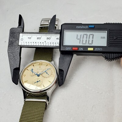 19 ZUAN 1963 AUTOMATIC MEN'S PILOT WATCH SAPPHIRE CRYSTAL POWER