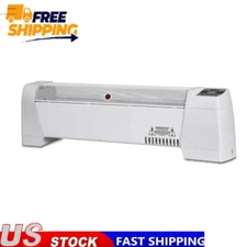 Electric 30" Baseboard Convection Heater w/Digital Display Thermostat Settings