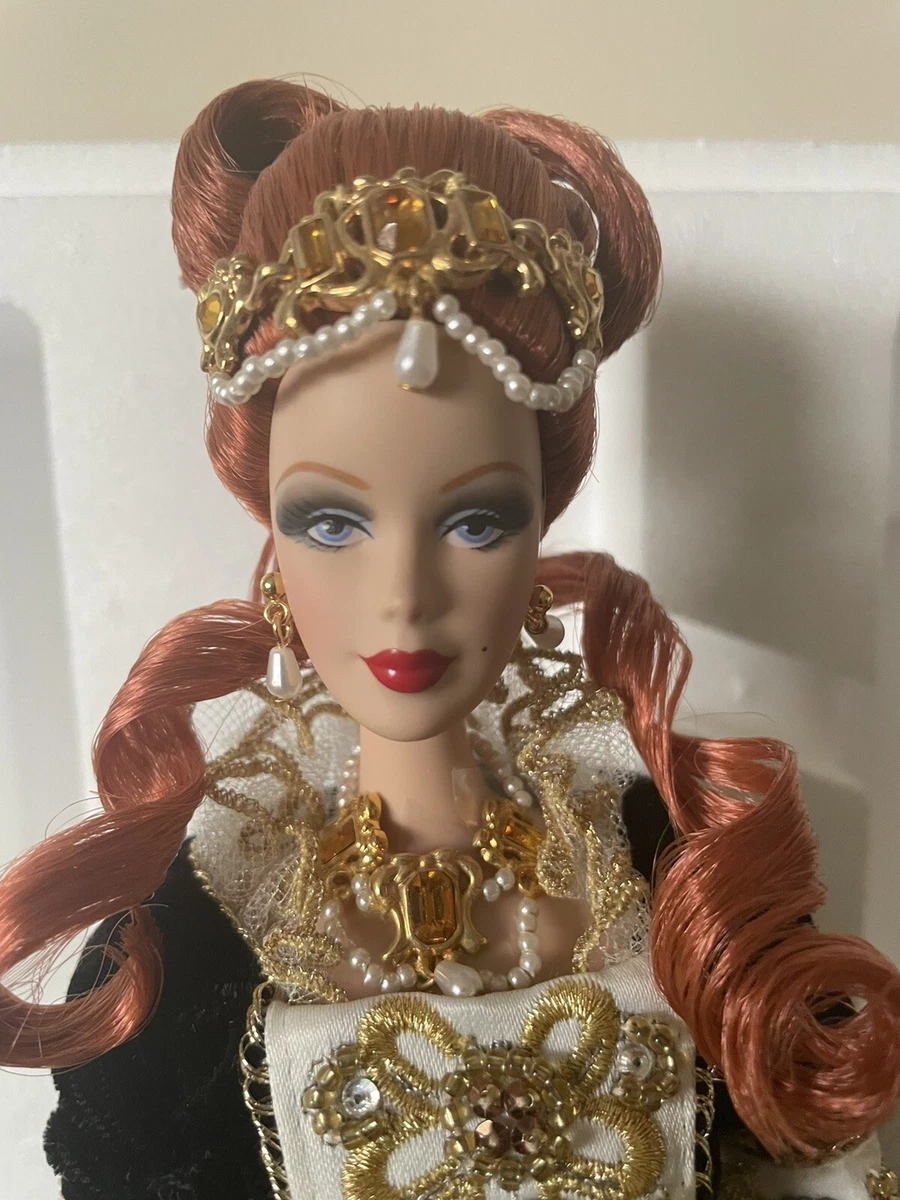 2001 Mattel Faberge Imperial Grace Porcelain Barbie Doll Limited