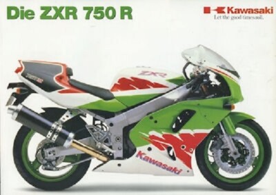 Kawasaki ZXR 750R Werkstatthandbuch Reparaturanleitung 1989-1995 Deutsch