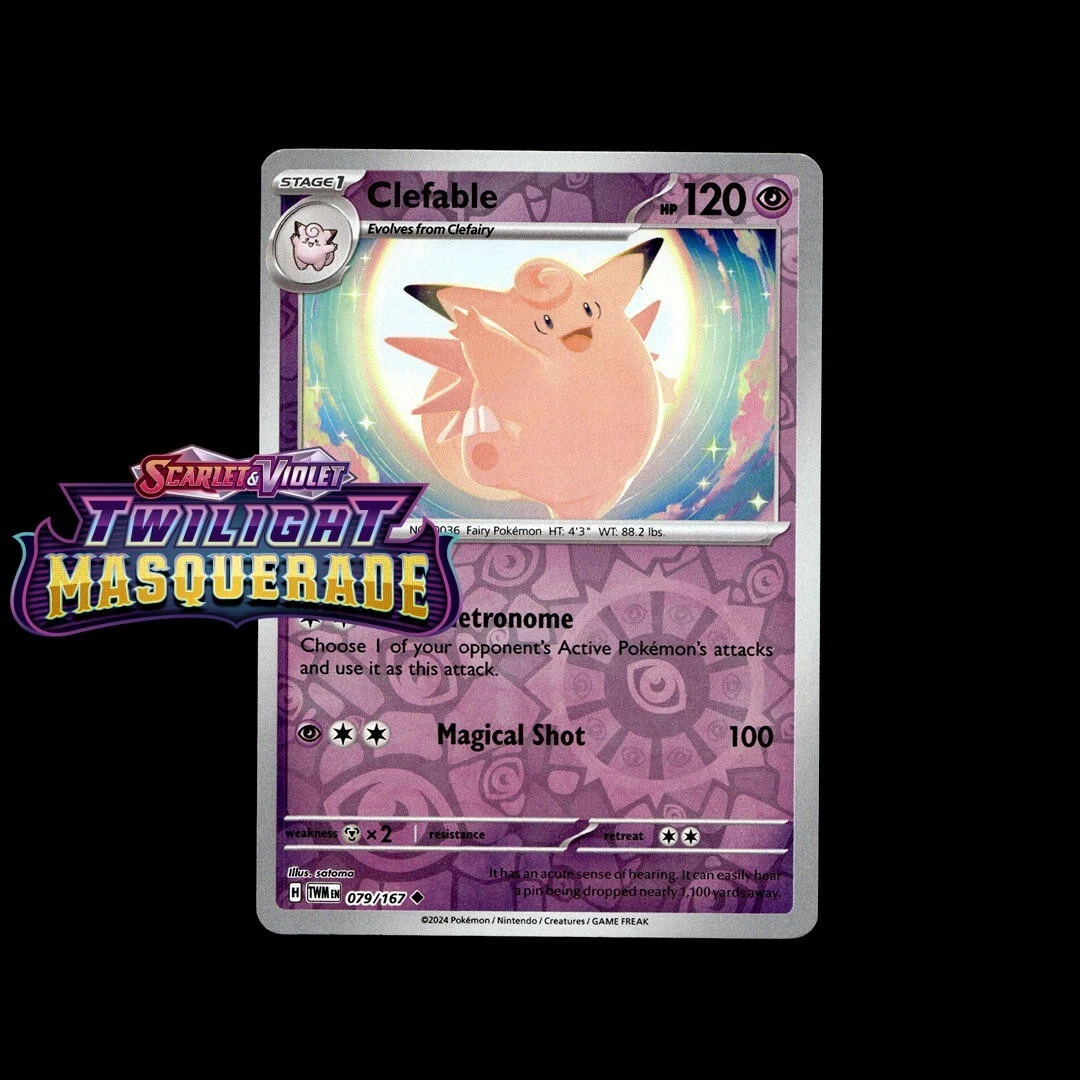 Clefable Pokmon TCG Cards for sale | eBay Clefable Pokmon TCG Cards for sale | eBay