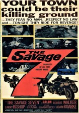 SAVAGE SEVEN dvd starring Max Julien and Adam Roarke RARE biker flick