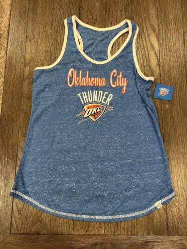 Womens Oklahoma City Thunder Basketball Tank Top Small New $44